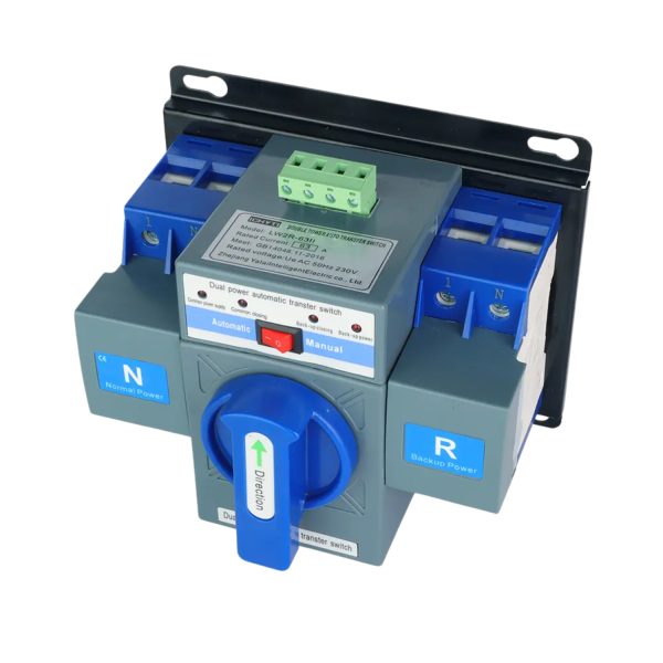 Comutator de transfer automat retea sau sursa auxiliara ATS clasa CB 220V 63A