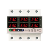 Releu trifazic digital de protectie tensiune 380V, model SINCRON/ ASINCRON, reglabil si Releu trifazic digital de protectie tensiune 380V, model SINCRON/ ASINCRON, reglabil si digital recuperare automata 1-63A