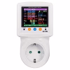 Priza inteligenta WIFI, tip contor, programabila, afisaj color, V/ A/ KW/ Kwh, Priza inteligenta WIFI, tip contor, programabila, afisaj color, V/ A/ KW/ Kwh, setare cost energie, protectie supra/ subtensiune, supracurent, TUYA
