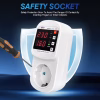 Priza cu protectie la supra/ subtensiune, afisaj digital, ajustabil, 220V 16A – imagine 2 Priza cu protectie la supra/ subtensiune, afisaj digital, ajustabil, 220V 16A