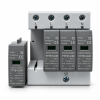 7 Descarcator supratensiune AC 3P+N, SPD tip 2, trifazat, 20KA - 40 KA, raspuns ≤25ns