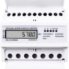 Contor trifazic de energie cu afisaj LCD, 100 A, 230V, 3 faze, Contor trifazic de energie cu afisaj LCD, 100 A, 230V, 3 faze, alb