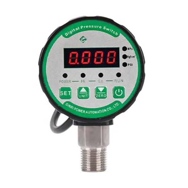 Comutator de presiune digital 0-60 Mpa G1/4, controler digital cu precizie inalta, Comutator de presiune digital 0-60 Mpa G1/4, controler digital cu precizie inalta, clasa de precizie 0,5% MPa, kgf/cm, PSI
