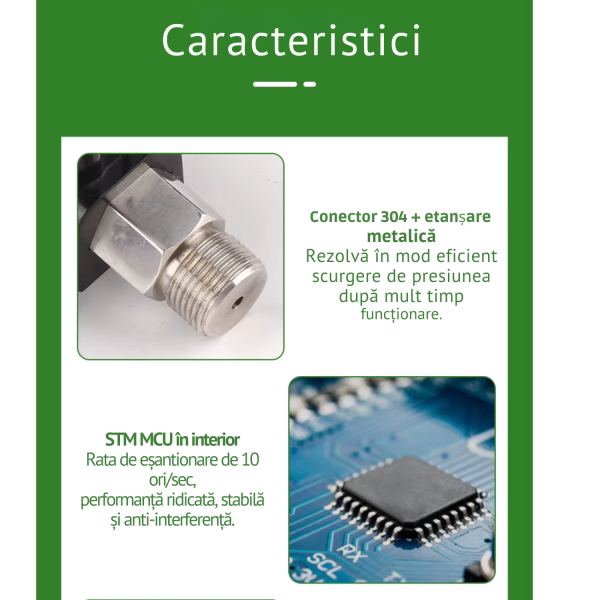 Comutator de presiune digital 0-60 Mpa G1/4, controler digital cu precizie inalta, – imagine 2 Comutator de presiune digital 0-60 Mpa G1/4, controler digital cu precizie inalta, clasa de precizie 0,5% MPa, kgf/cm, PSI