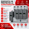 8 Descarcator supratensiune AC 3P+N, SPD tip 2, trifazat, 20KA - 40 KA, raspuns ≤25ns