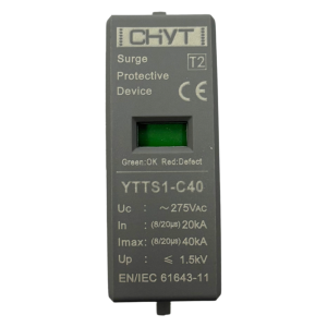Cartus inlocuitor pentru descarcator supratensiune AC 1P+N, tip 2, 20KA-40KA