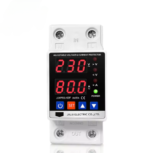 Releu digital de protectie tensiune monofazic 220v, reglabil si digital, recuperare automata, Releu digital de protectie tensiune monofazic 230v, reglabil si digital, recuperare automata, 1-80A
