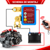 Intrerupator baterie auto cu telecomanda NOENNO, disjunctor antifurt 12V/24V, pana la 240A, control din telecomanda ON/OFF