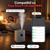 ChatGPT Image 25 sept. 2026, 11_37_51 Releu smart 1P+N, Tuya, cu protectie la supra/ subtensiune, scurgeri de curent, afisaj color 63A