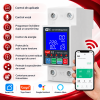 ChatGPT Image Sep 26, 2026, 03_21_31 PM Contor de energie bidirectional Tuya, Smart meter, releu de protectie supra/ subtensiune, intarziere la pornire, protectie scurgeri tensiune reglabil 1-63A monitor energie, panouri fotovoltaice