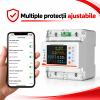 ChatGPT Image Sep 26, 2026, 03_59_09 PM Contor de energie Tuya Smart WiFi, releu de protectie supra/ subtensiune, monofazic bidirectional, protectie scurgeri tensiune reglabil 1-100A monitor energie de mare precizie, panouri fotovoltaice