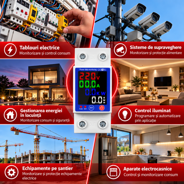 ChatGPT Image Sep 28, 2026, 03_42_19 PM Contor de energie Tuya Smart WiFi, afisaj color, protectie supra/subtensiune, protectie scurgeri tensiune reglabil 1-63A monitor energie