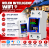 ChatGPT Image Sep 28, 2026, 03_48_35 PM Contor de energie Tuya Smart WiFi, afisaj color, protectie supra/subtensiune, protectie scurgeri tensiune reglabil 1-63A monitor energie