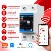ChatGPT Image Sep 28, 2026, 04_07_18 PM Contor de energie Tuya Smart WiFi, releu de protectie supra/subtensiune, protectie scurgeri tensiune reglabil 1-63A monitor energie de mare precizie