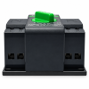 Comutator de transfer automat monofazic 2P retea sau sursa auxiliara ATS clasa PC 220V 63A negru