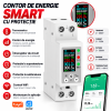Contor Energie Smart cu Protecție Contor electric si releu de protectie WIFI 40A cu afisaj color, protectie tensiune si curent NOENNO