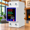 Releu monofazat si contor de energie cu afisaj color NOENNO, 230V/1-63A, reglabil, digital cu multiple protectii