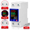 Releu monofazat si contor de energie cu afisaj color NOENNO, 230V/1-63A, reglabil, digital cu multiple protectii