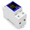 Releu monofazat si contor de energie cu afisaj color NOENNO, 230V/1-63A, reglabil, digital cu multiple protectii