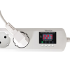 Prelungitor cu protectie tensiune si curent reglabil NOENNO, 16A, 3200W, afisaj digital, protectie completa