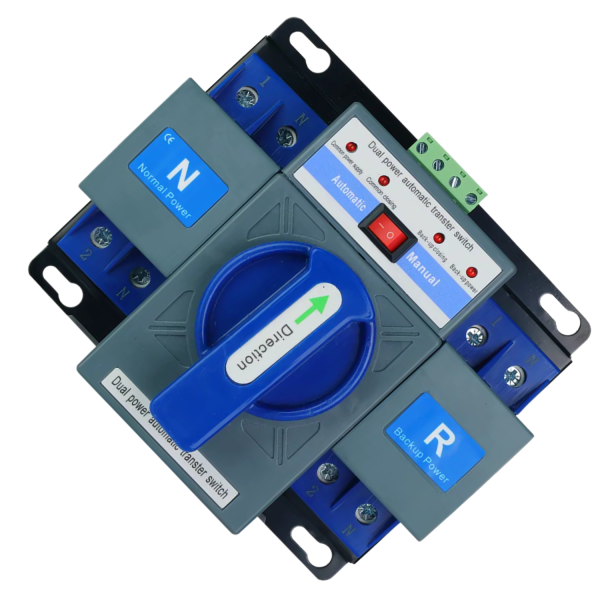 Comutator de transfer automat retea sau sursa auxiliara ATS clasa CB 220V 63A