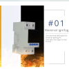 Releu digital de protectie tensiune monofazic 230v, reglabil si digital, ecran color, 63A