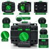 Comutator de transfer automat monofazic 2P retea sau sursa auxiliara ATS clasa PC 220V 63A negru