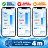 Monitorizarea nivelului lichidului_ alerte și distanță maximă Senzor nivel apa inteligent Tuya cu ultrasunete, wifi, masurare lichid pana la 4 metri, automatizare pompe
