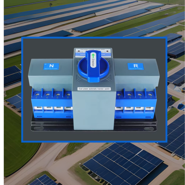 OPENING OUTPUT PORT Comutator de transfer automat trifazic 4P retea sau sursa auxiliara ATS clasa CB 220V 63A