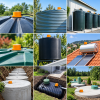 Orange Sensor Installations_ 3×3 Gallery Senzor nivel apa inteligent Tuya cu ultrasunete, wifi, masurare lichid pana la 4 metri, automatizare pompe