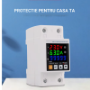 PROTECTIE PENTRU CASA TA Releu protector inteligent tensiune si curent cu contor energie kWh NOENNO, reglabil 63A, afisaj digital