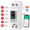 Smart Energy Meter with Wi‑Fi Protection Contor electric si releu de protectie WIFI 40A cu afisaj color, protectie tensiune si curent NOENNO