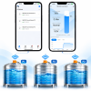 Smart Tank Monitoring App and Sensors Senzor nivel apa inteligent Tuya cu ultrasunete, wifi, masurare lichid pana la 4 metri, automatizare pompe